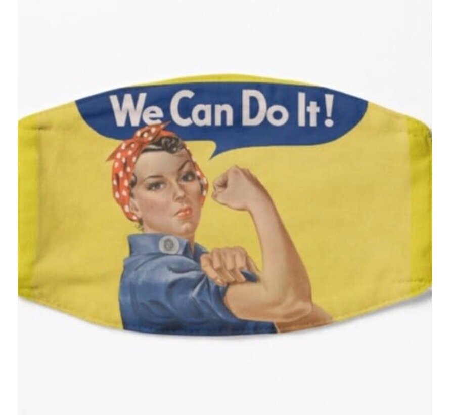 Rosie The Riveter Face Mask