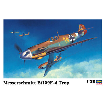 Hasegawa Bf109F-4 TROP 'Yellow 14' Marseille 1:32 ST31