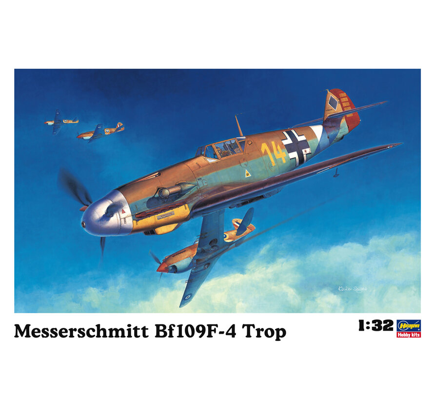Bf109F-4 TROP 'Yellow 14' Marseille 1:32 ST31