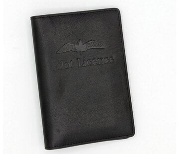 avworld.ca Avworld's own Pilot Licence Wallet Black Leather