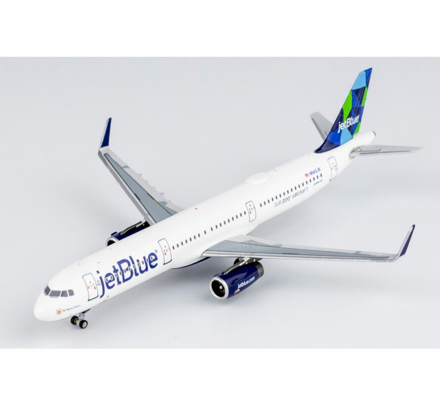 A321S JetBlue Airways N942JB Prism tail  Our 200th aircraft 1:400 sharklets