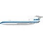 HS121 Trident 1E Kuwait Airways 9K-ACF 1:200 polished with stand
