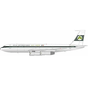 InFlight B707-300C Aer Lingus Irish International old livery EI-ANO 1:200 polished with stand