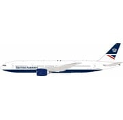 InFlight B777-200ER British Airways partial Landor livery G-VIIA 1:200 with stand and coin