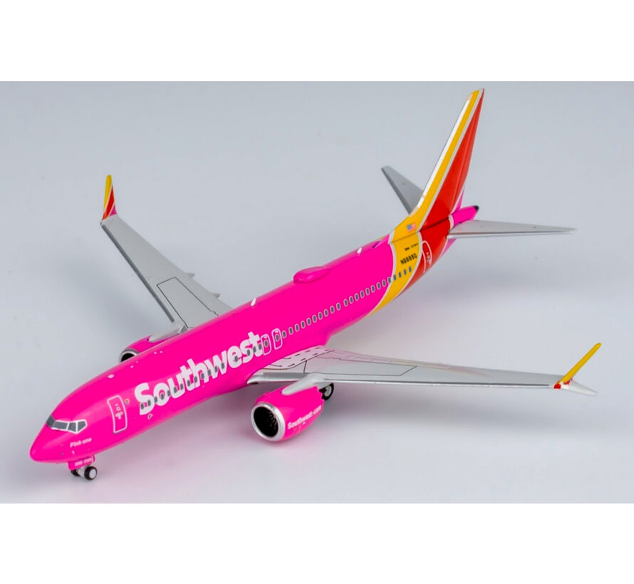 B737-8 MAX Southwest Airlines  pink fantasy livery N8888Q 1:400