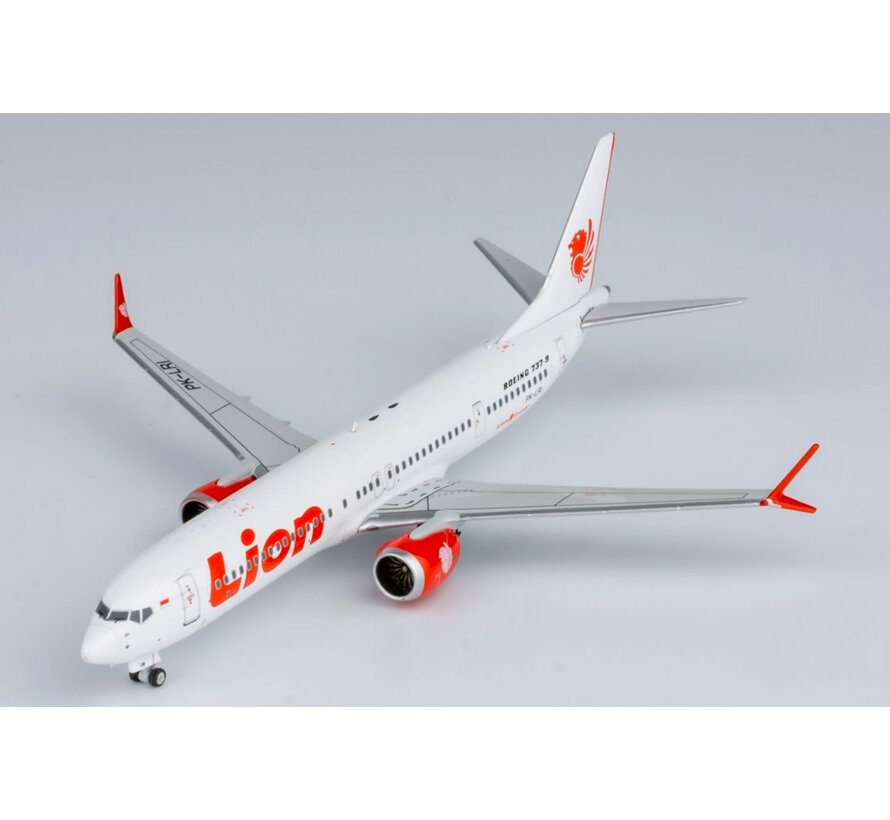 B737-9 MAX Lion Air PK-LRI 1:400