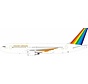B767-200 Trans Brasil rainbow tail livery PT-TAB 1:200 with stand