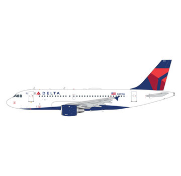 Gemini Jets A319 Delta Air Lines 2007 livery N371NB 1:200 with stand