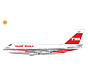 B747SP TWA N58201 Boston Express 1:200 flaps down with stand