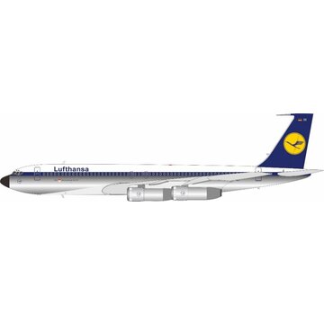 InFlight B707-300C Lufthansa helvetica livery D-ABOX 1:200 polished with stand