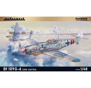 Eduard Bf109G-6 late series ProfiPACK 1:48 with added aftermarket parts