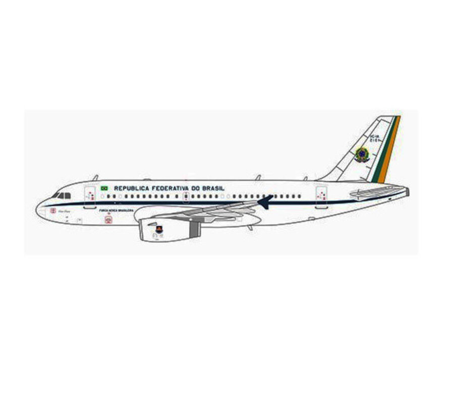 A319-100 ACJ(VC-1A) Brazilian Air Force old livery FAB2101 1:400