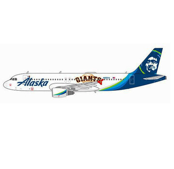 NG Models A320 Alaska Airlines San Francisco Giants N855VA 1:400