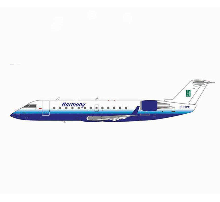 CRJ100LR HMY Harmony Airways (United blue tulip hybrid livery) C-FIPX 1:200