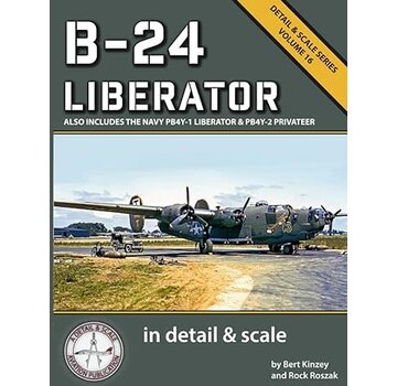 Detail & Scale Aviation Publications B24 Liberator: In Detail & Scale: Volume 16  softcover