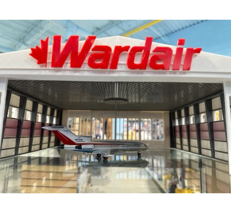 Wardair Hangar 1:200 3D Printed