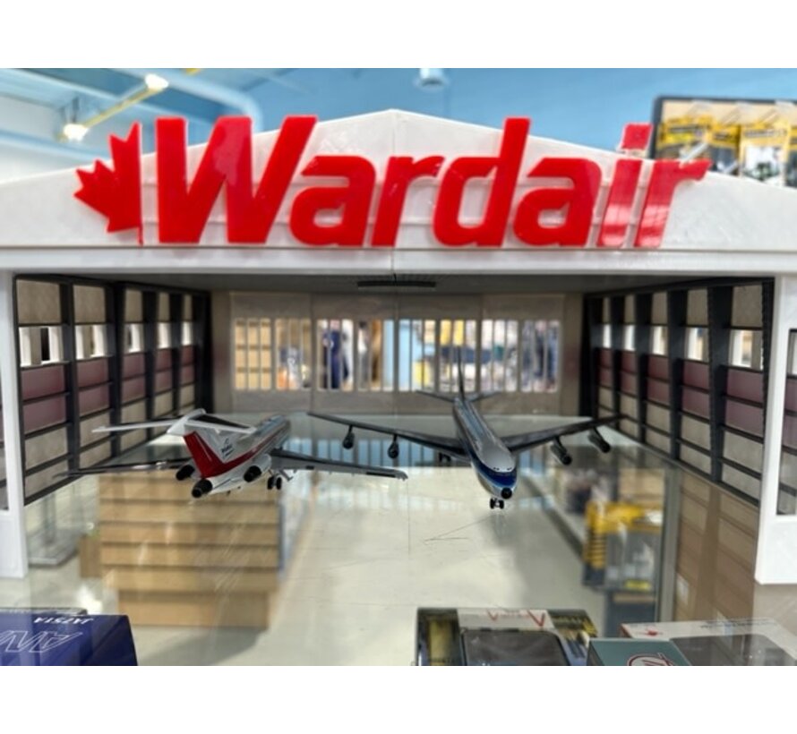 Wardair Hangar 1:200 3D Printed
