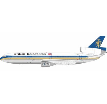 InFlight DC10-30 British Caledonian Airways G-BFGI 1:200 polished with stand