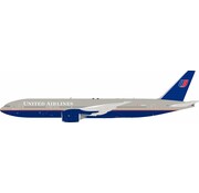 InFlight B777-200 United battleship grey N786UA 1.200 with stand +preorder+