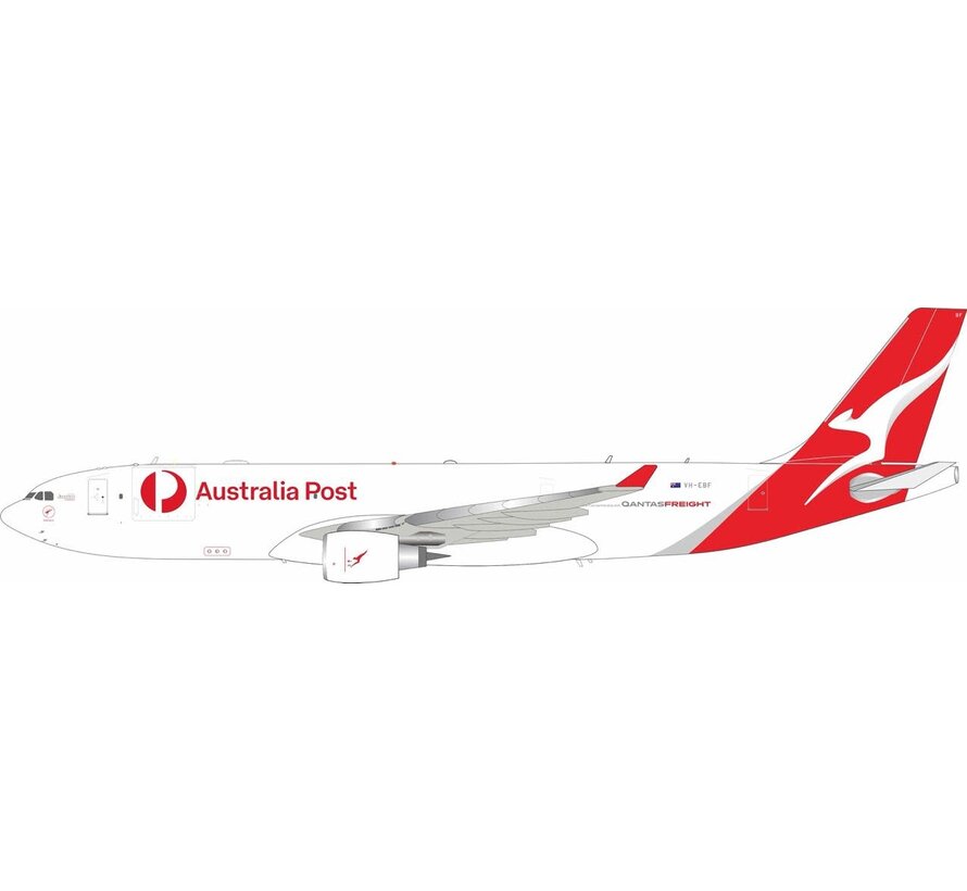 A330-200P2F QANTAS Freight Australia Post VH-EBF 1:200 with stand (IF) *PreOrder*