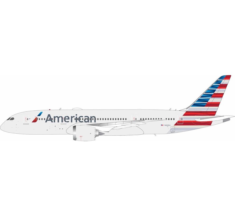 B787-8 Dreamliner American Airlines 2013 livery N880BJ 1:200 with stand  +NSI+
