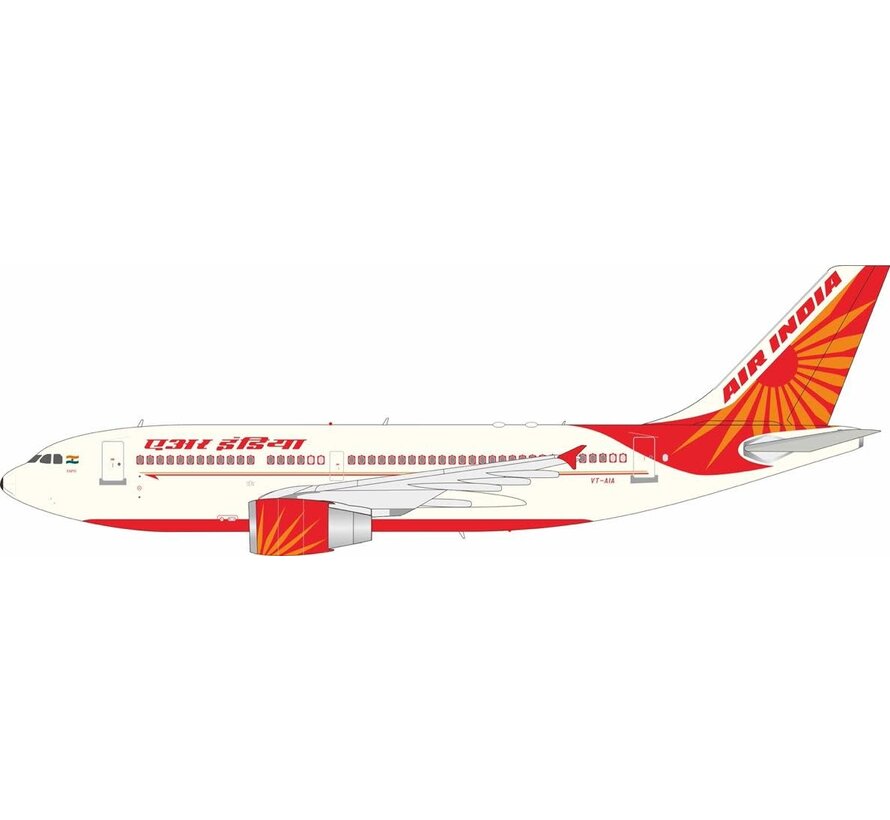 A310-300 Air India old livery VT-AIA 1:200 with stand