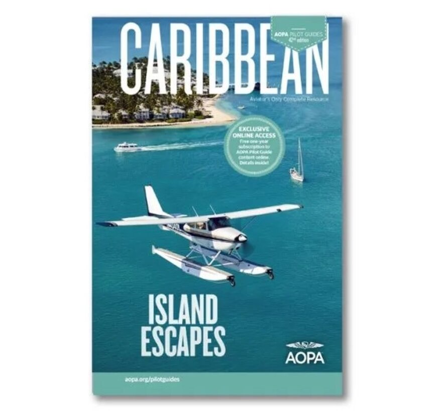 Caribbean Pilot Guide AOPA Softcover