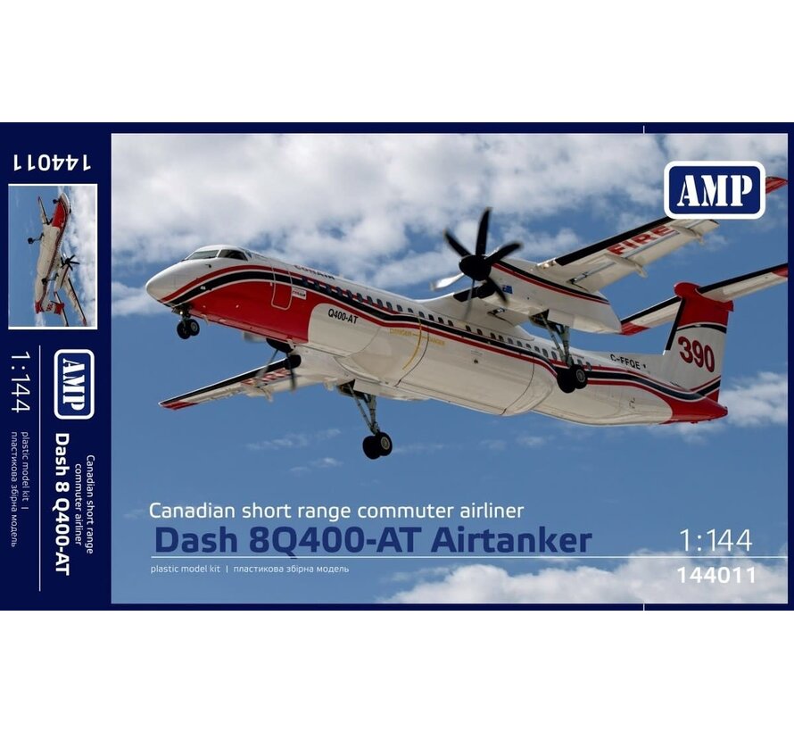 AMP Dash-8 Q400-AT Airtanker 1:144