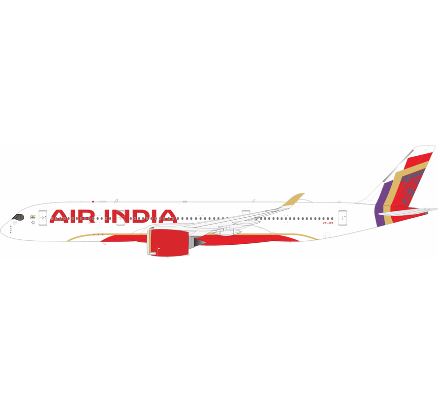 A350-900 Air India new livery 2023 VT-JRA 1:200 with stand +preorder+