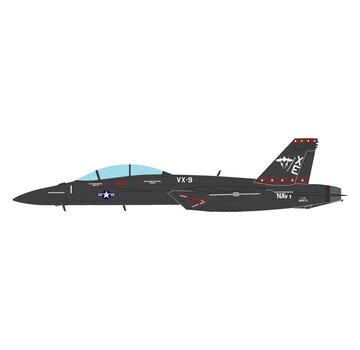 Gemini Jets FA18F Super Hornet VX-9 Vandy 1 black livery 166673 U.S. Navy 1:72
