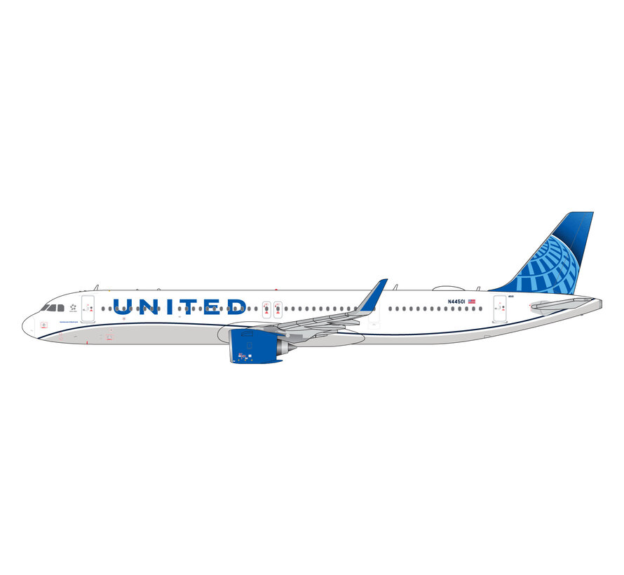 A321neo United Airlines 2019 livery N44501 1:400