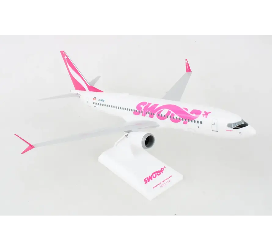 B737-8 MAX Swoop  Swoop-On C-GORP 1:130  with stand