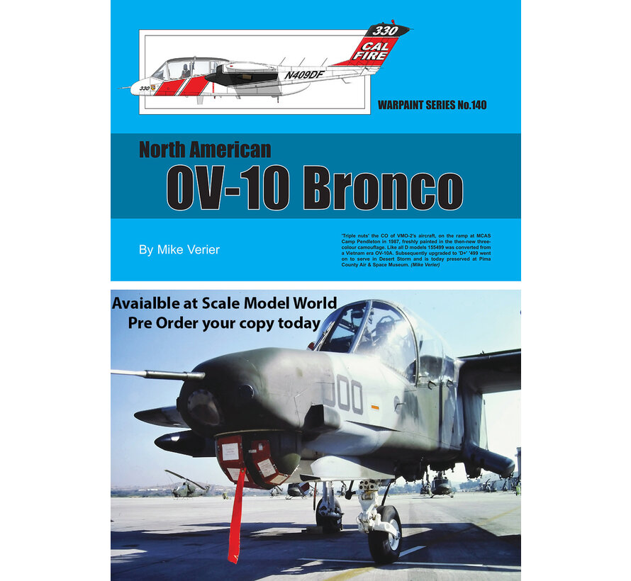 North American OV-10 Bronco: WarPaint #140 softcover