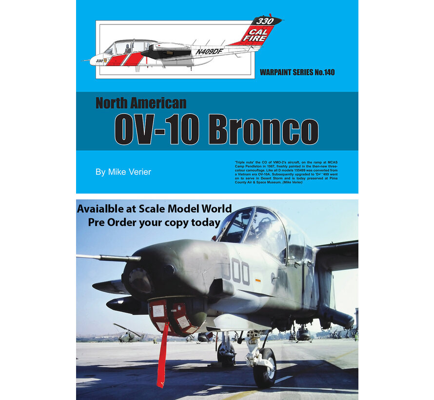 North American OV10 Bronco: WarPaint #140 softcover