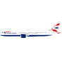 B787-9 Dreamliner Union Jack livery G-ZBKK 1:200 with stand & coin +NSI+