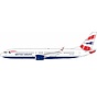 B737-8 MAX British Airways Union Comair ZS-ZCA 1:200 with stand