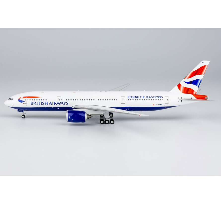 B777-200ER British Airways Union Jack Keep the Flag Flying G-YMMI 1:400