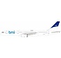 B757-200 BMI British Midland white livery G-STRY 1:200 with stand +preorder+