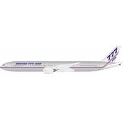 InFlight B777-300 Boeing House bare metal N5014K 1:200 polished with stand +preorder+