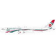 InFlight B787-9 Dreamliner Biman Bangladesh S2-AJY 1:200 with stand