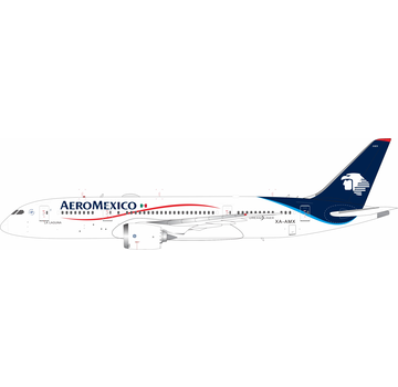 InFlight B787-8 Dreamliner AeroMexico XA-AMX 1:200 with stand