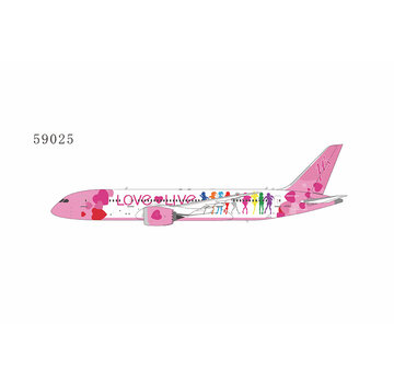 NG Models B787-8 Dreamliner Love Live fantasy livery hearts JA01LL 1:400