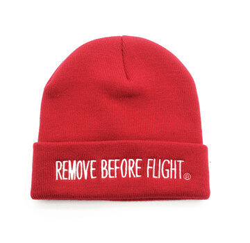 Remove Before Flight Tuque