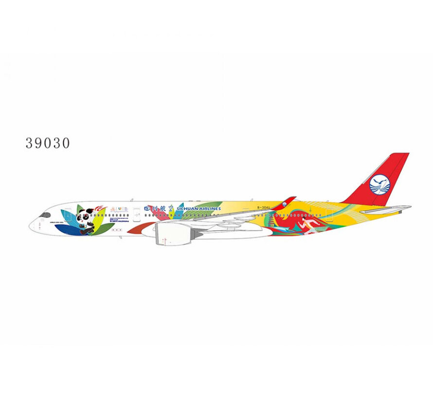A350-900 Sichuan Airlines Chengdu FISU World University Games B-304U 1:400