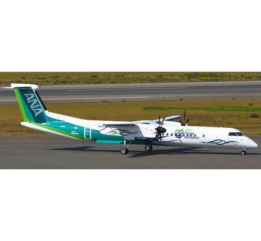 Dash 8 Q400 ANA Wings Future Promise JA461A 1:200 with stand +preorder+