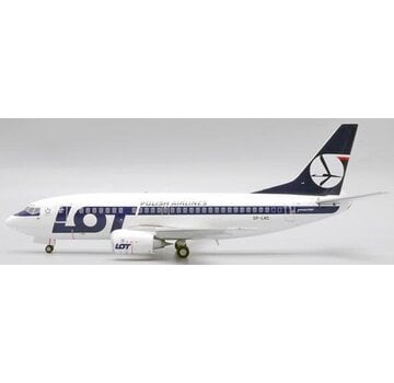 JC Wings B737-500 LOT Polish Airlines SP-LKC 1:200 with stand