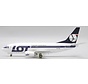 B737-500 LOT Polish Airlines SP-LKC 1:200 with stand