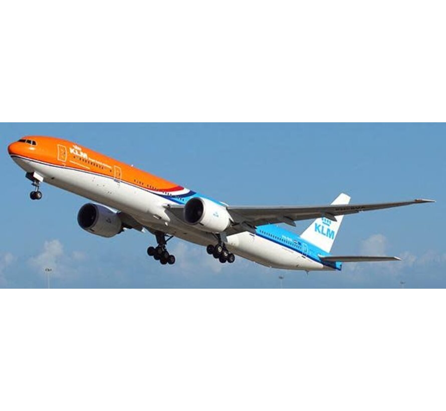 B777-300ER KLM Orange Pride 2023 version PH-BVA 1:200 with stand JC +preorder+