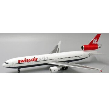 JC Wings MD11 Swissair Asia HB-IWN 1:200 with stand
