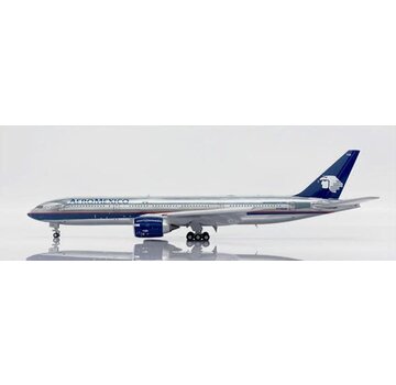 JC Wings B777-200ER Aeromexico bare metal N745AM 1:400